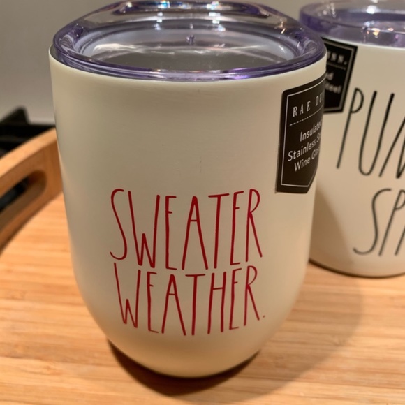 Rae Dunn Other - Rae Dunn Sweater Weather Insulated Wine Cup